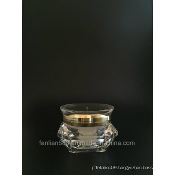 Diamond Shape/UFO Shape Cream Jar for Cosmetic Packaging